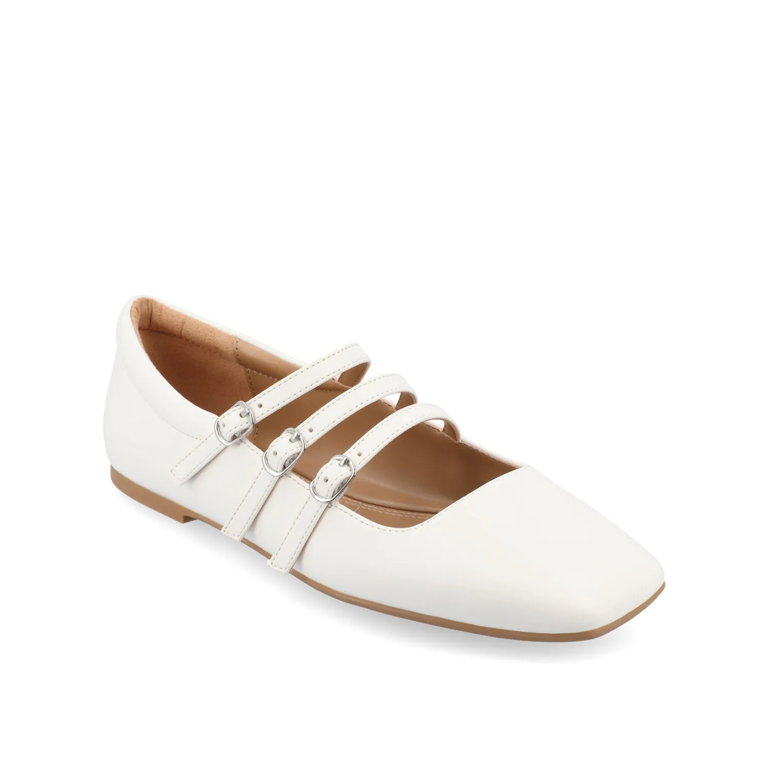 DARLIN BALLET FLATS IN FAUX LEATHER fall soft