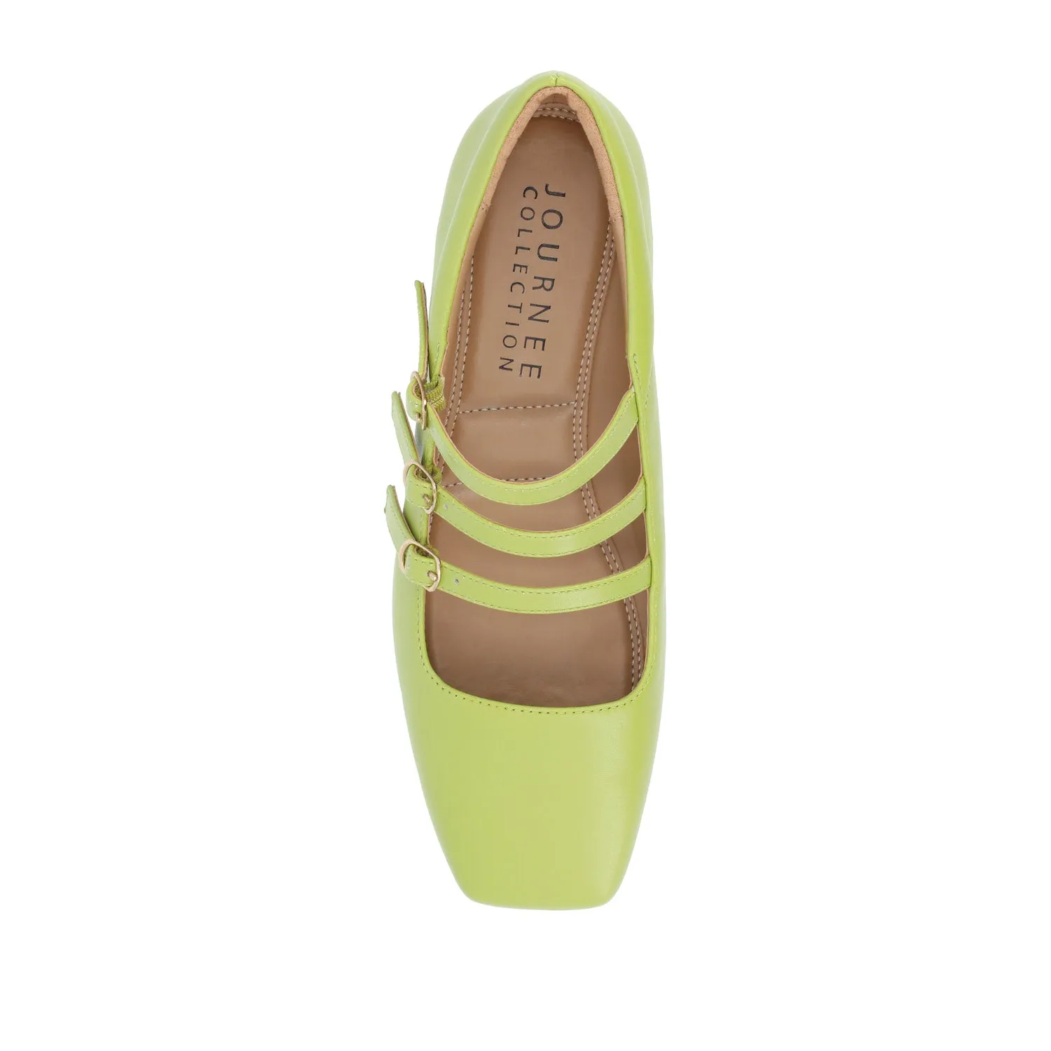 DARLIN BALLET FLATS IN FAUX LEATHER fall soft