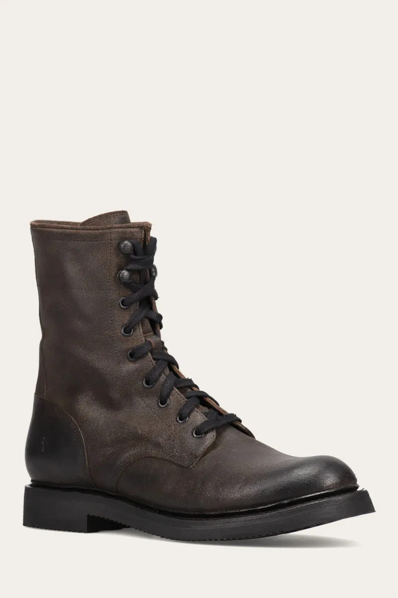 Dean Combat Lace Up combat tone