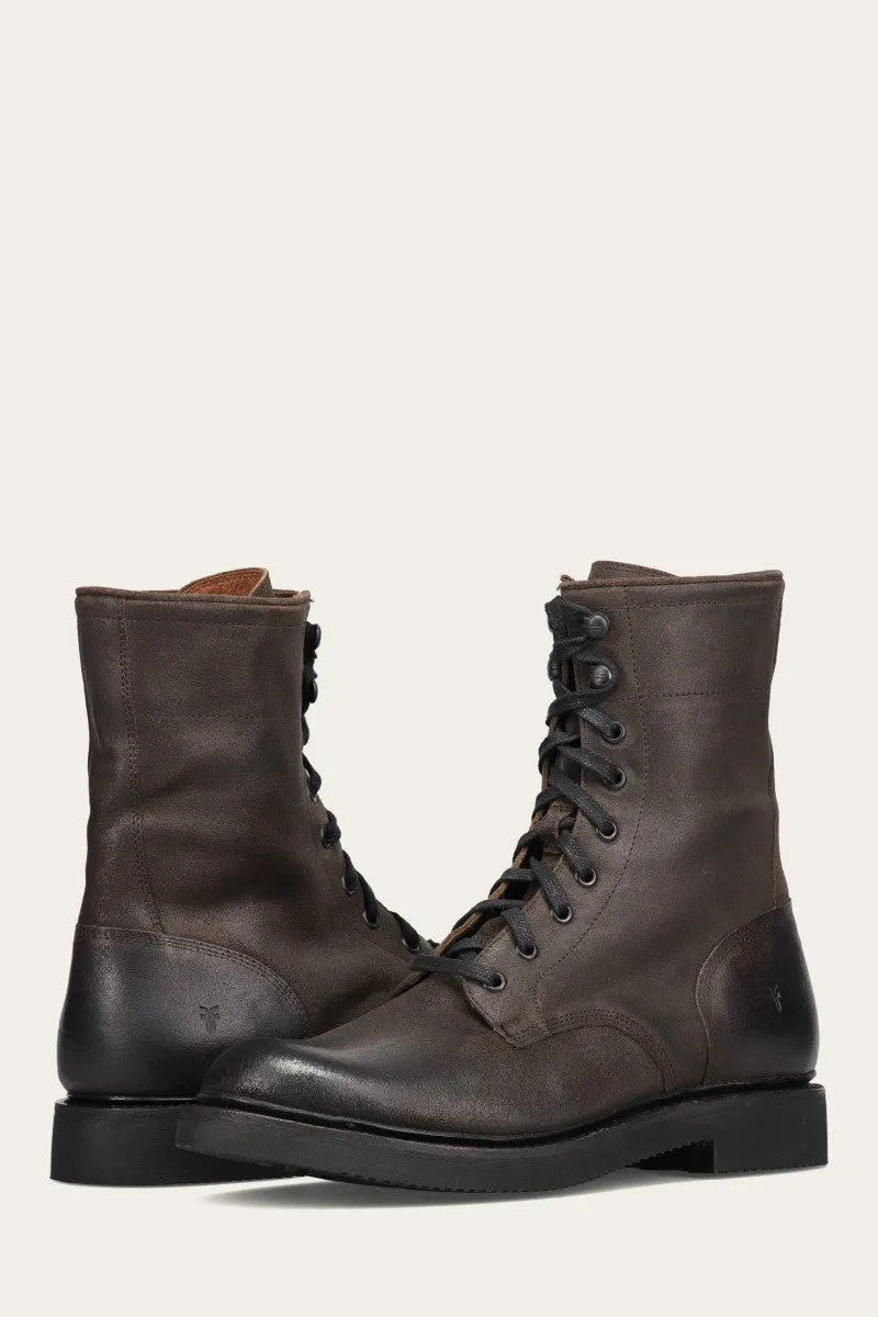 Dean Combat Lace Up combat tone