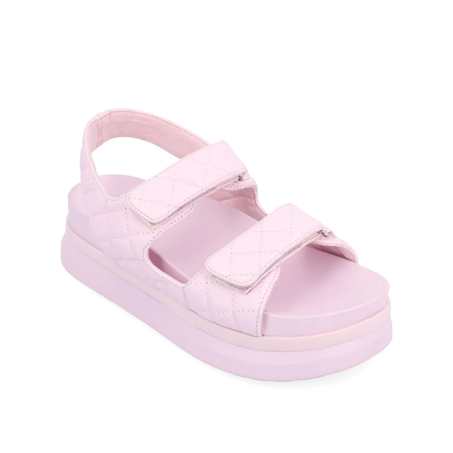 DEBBY DOUBLE STRAP SANDALS IN FAUX LEATHER sport mix