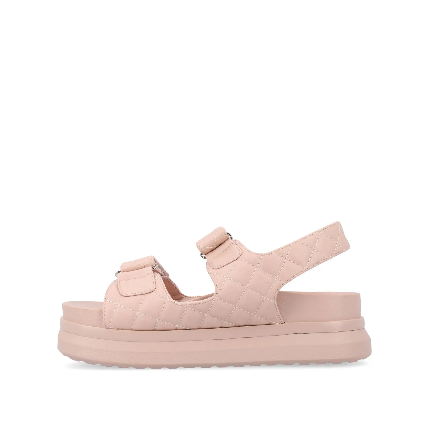 DEBBY DOUBLE STRAP SANDALS IN FAUX LEATHER sport mix