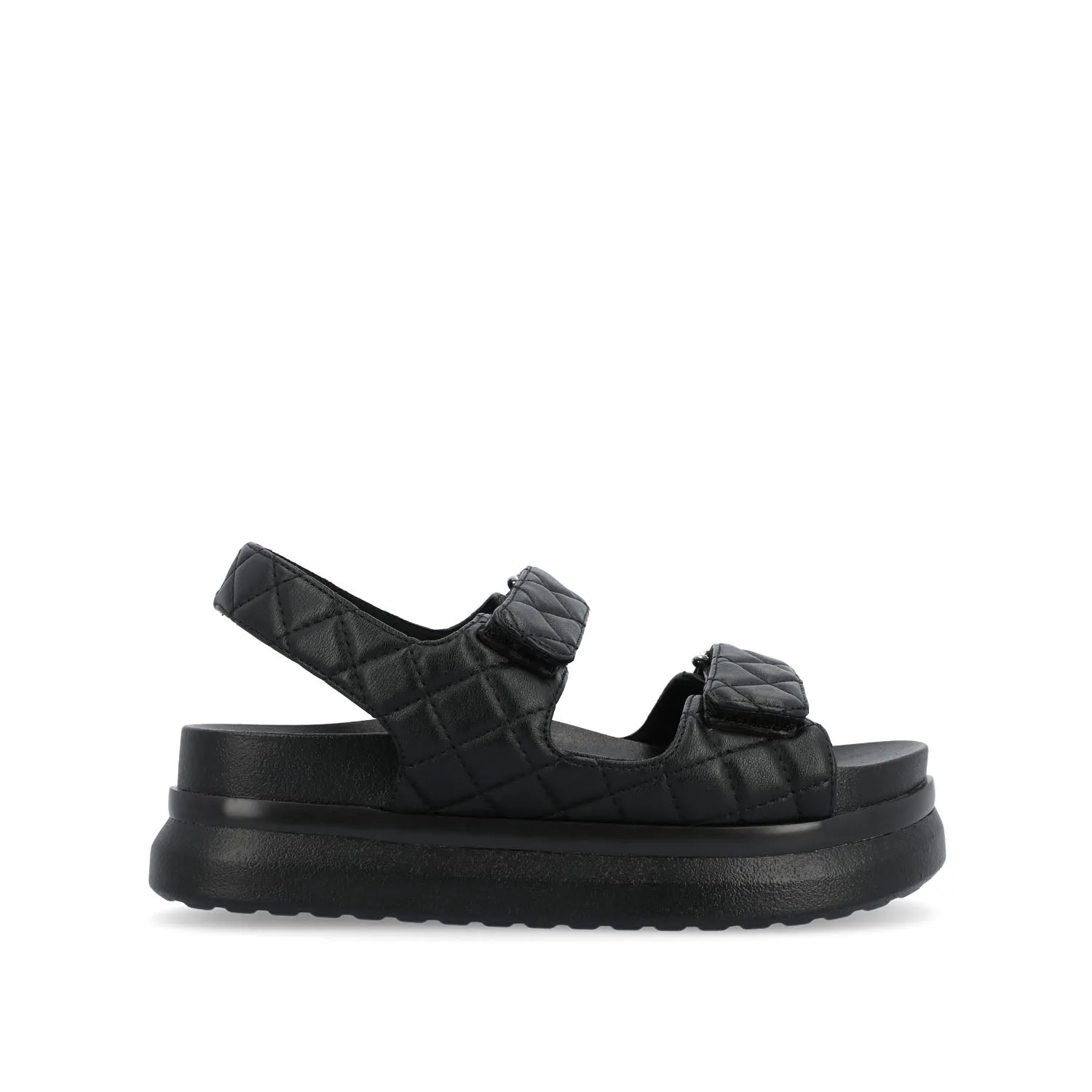DEBBY DOUBLE STRAP SANDALS IN FAUX LEATHER sport mix