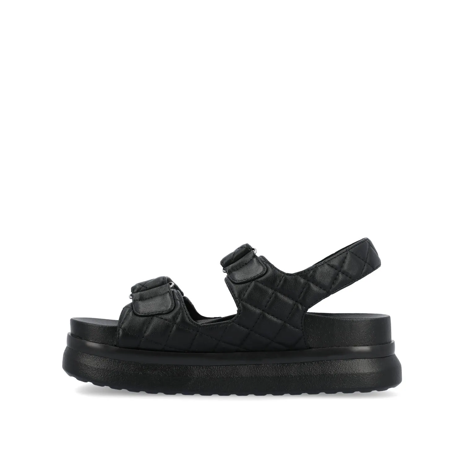 DEBBY DOUBLE STRAP SANDALS IN FAUX LEATHER sport mix