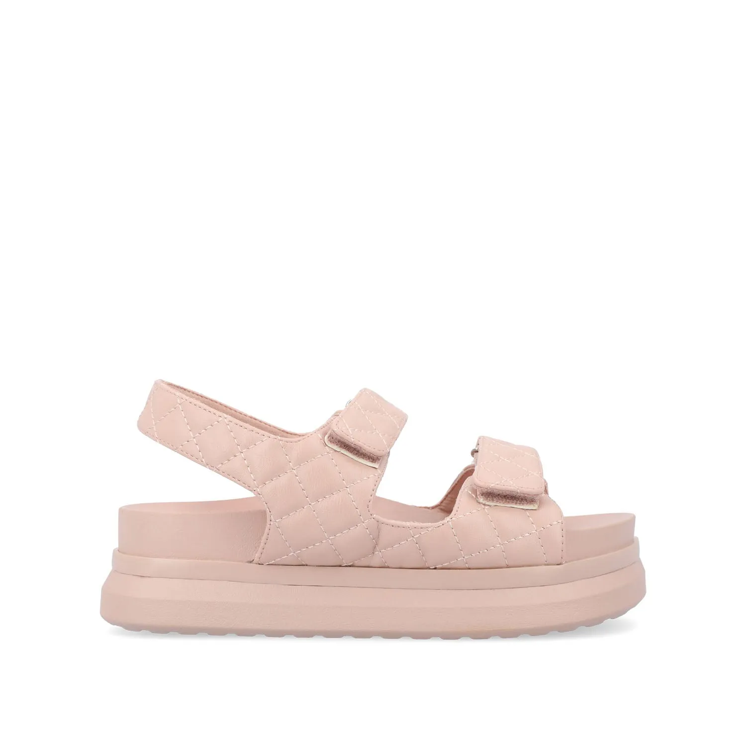 DEBBY DOUBLE STRAP SANDALS IN FAUX LEATHER sport mix