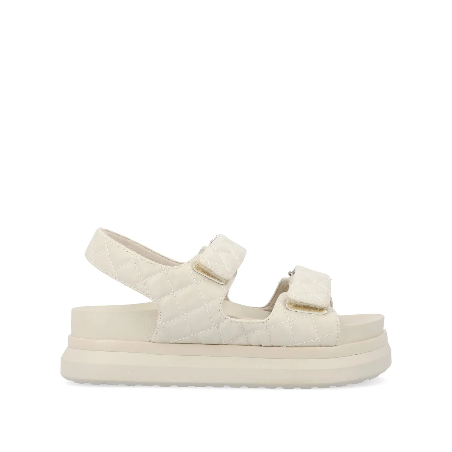 DEBBY DOUBLE STRAP SANDALS IN FAUX LEATHER sport mix