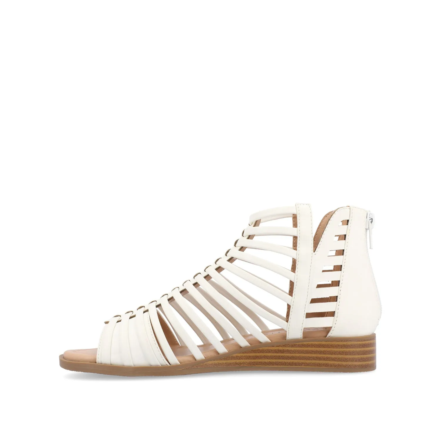 DELILAH GLADIATOR SANDALS IN FAUX LEATHER morning vibe