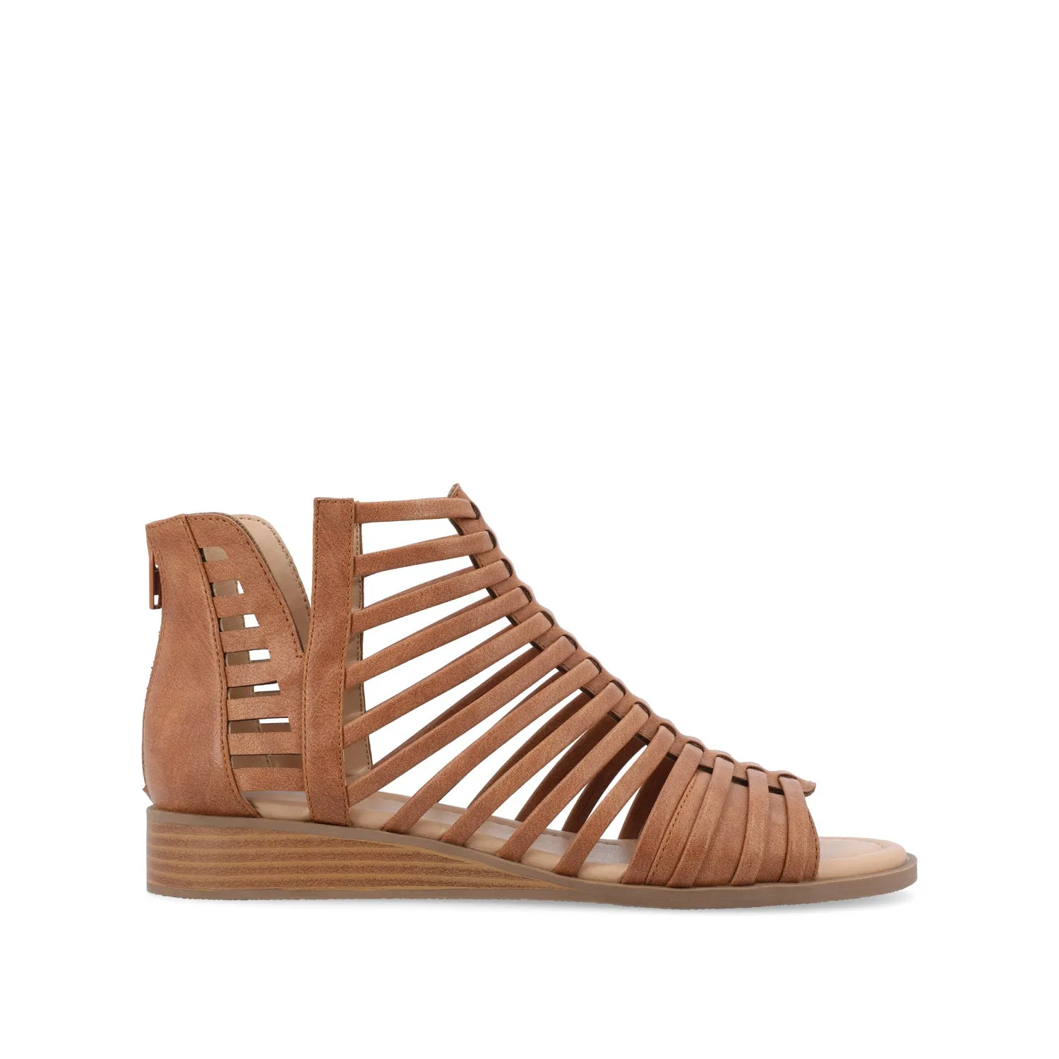 DELILAH GLADIATOR SANDALS IN FAUX LEATHER morning vibe