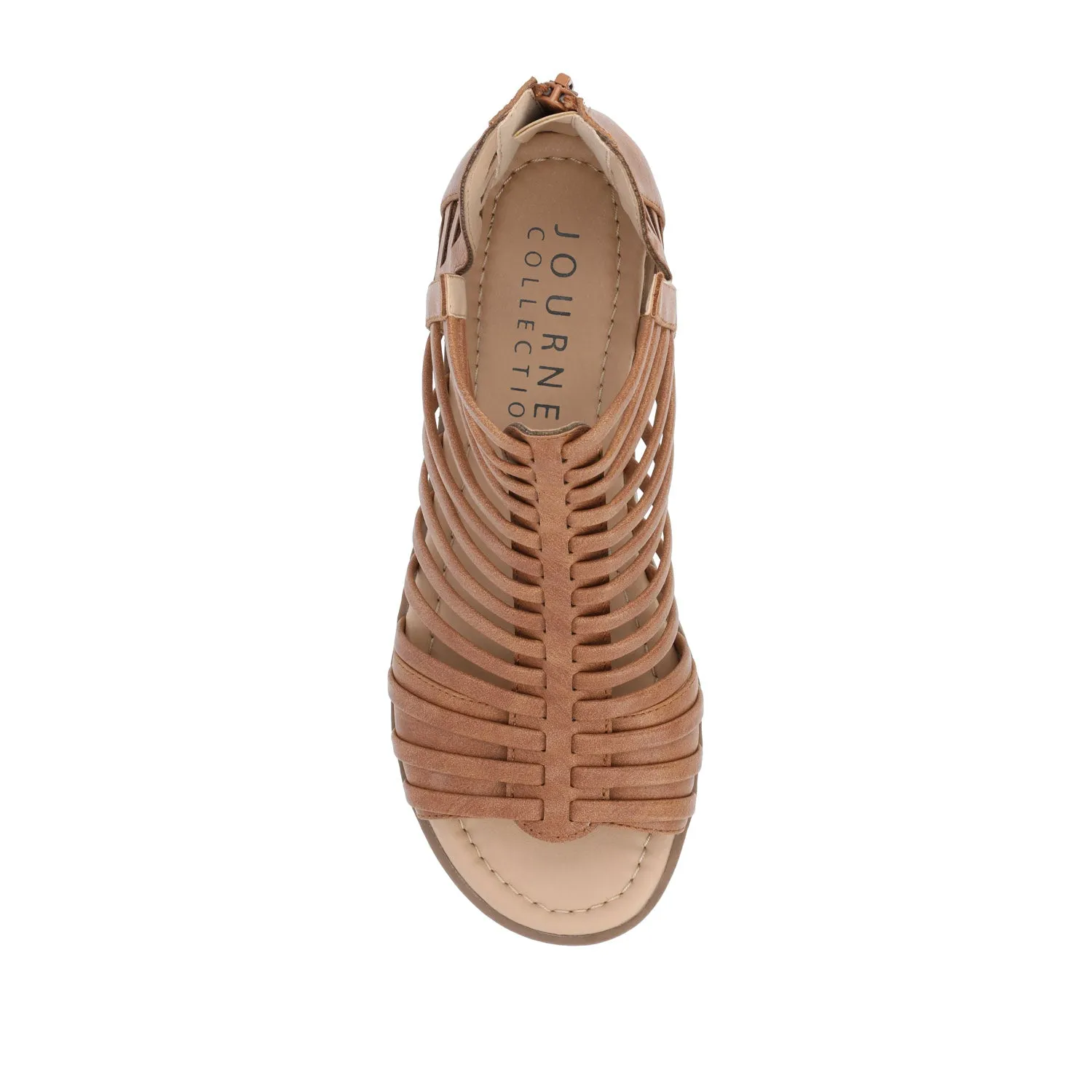 DELILAH GLADIATOR SANDALS IN FAUX LEATHER morning vibe