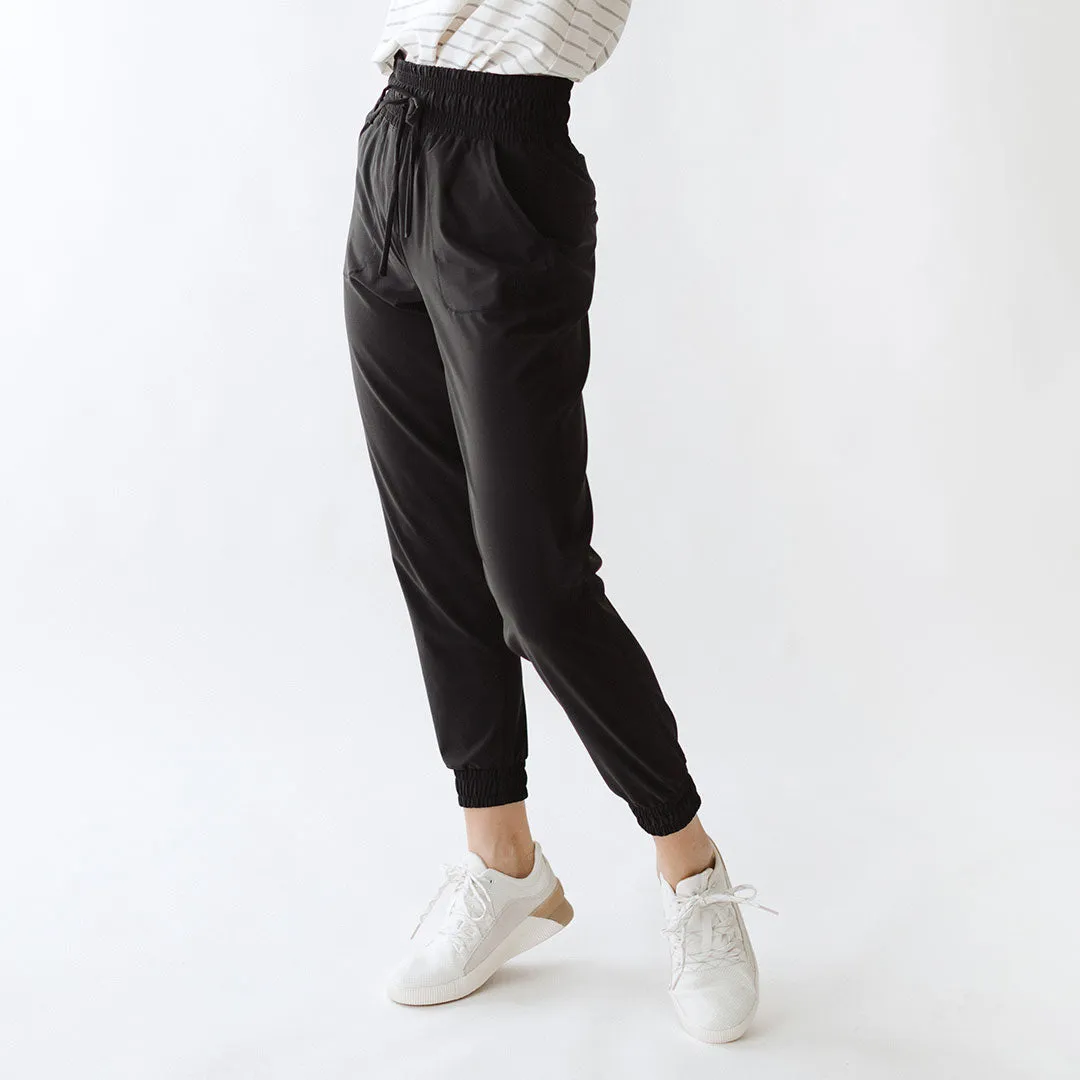 Destination Joggers, Black taper shape