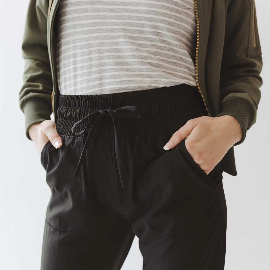 Destination Joggers, Black taper shape