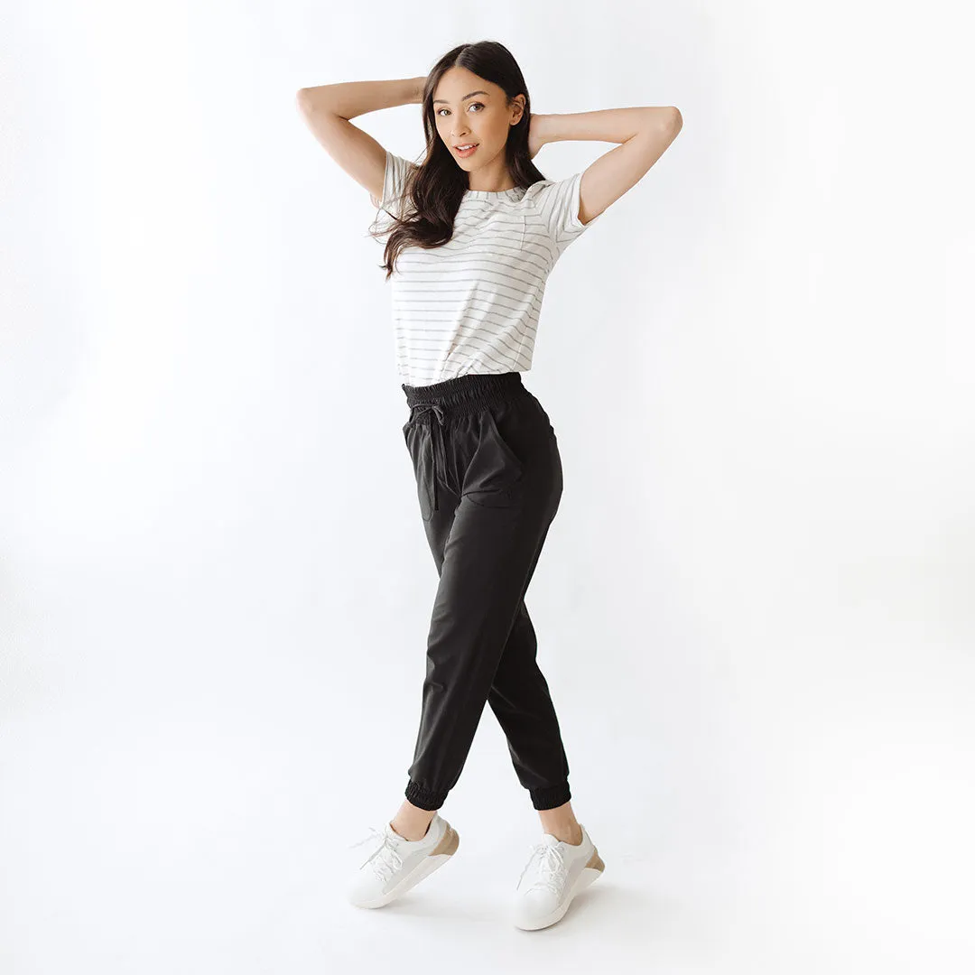 Destination Joggers, Black taper shape