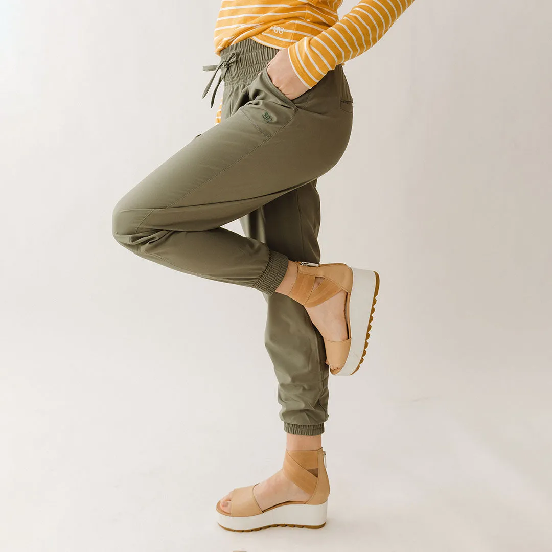Destination Joggers, Olive drive fit