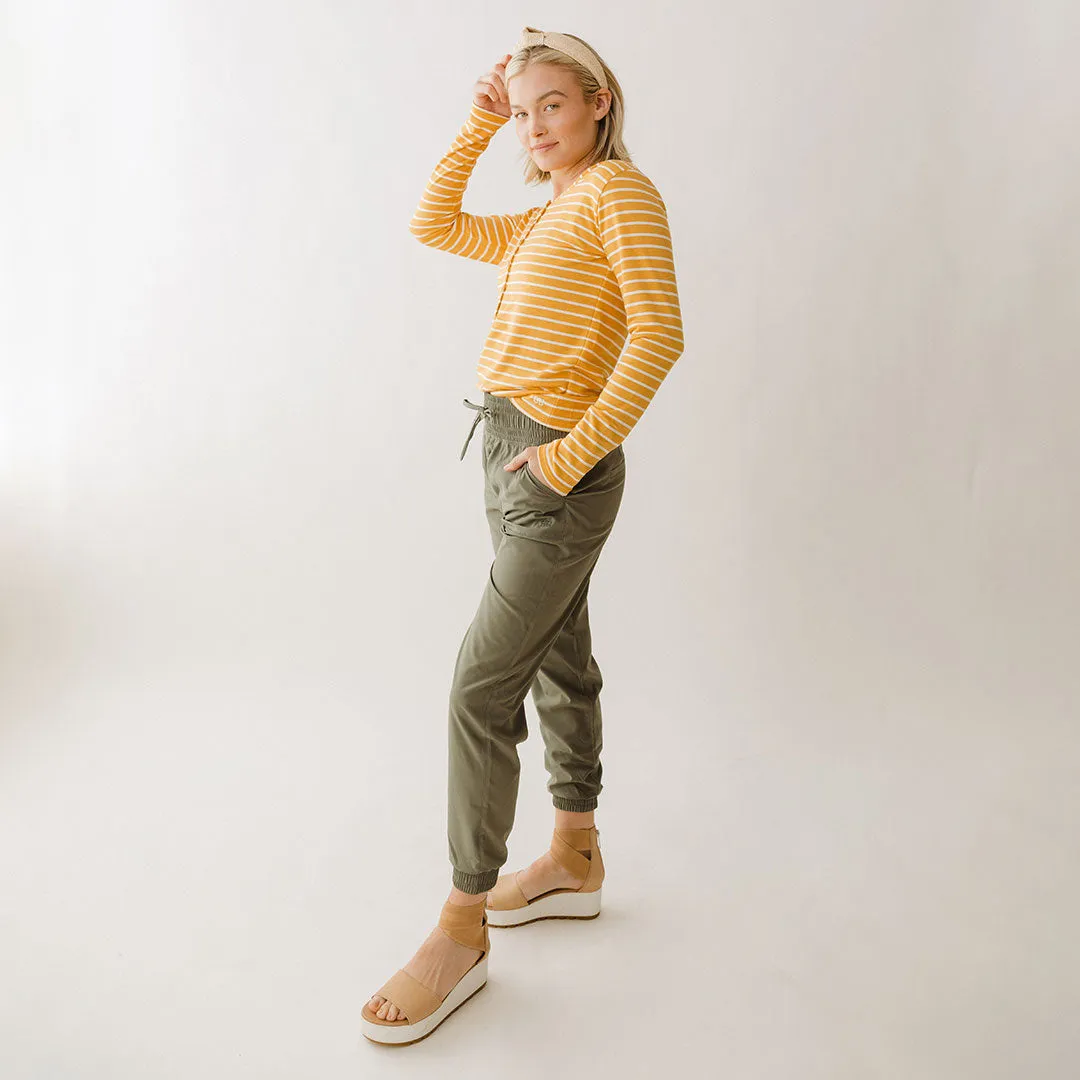Destination Joggers, Olive drive fit