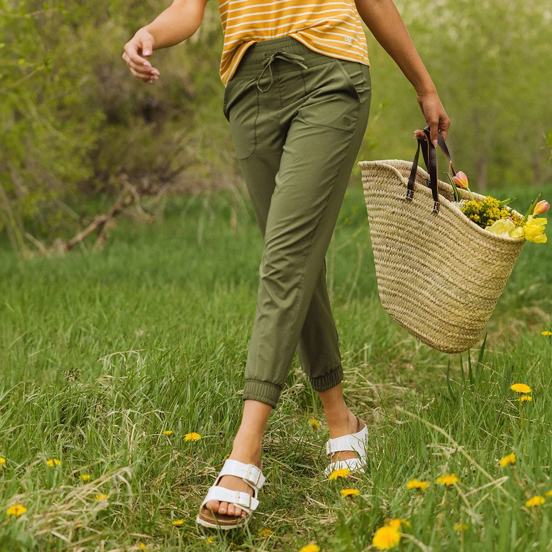 Destination Joggers, Sage taper shape