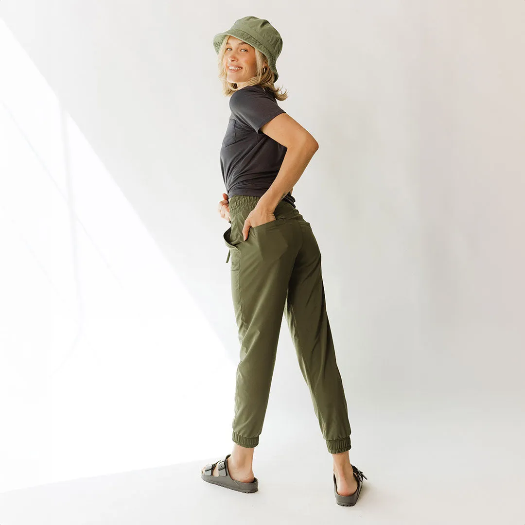 Destination Joggers, Sage taper shape