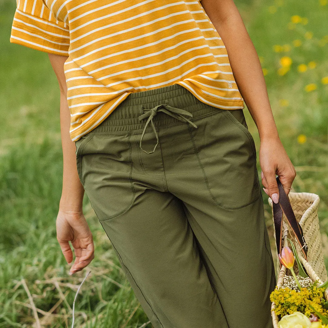 Destination Joggers, Sage taper shape