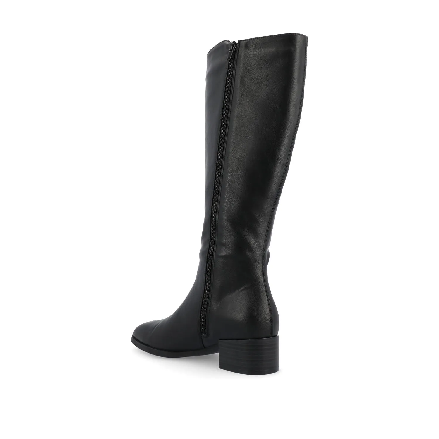 DEVRI KNEE HIGH BOOTS IN FAUX LEATHER daily wear