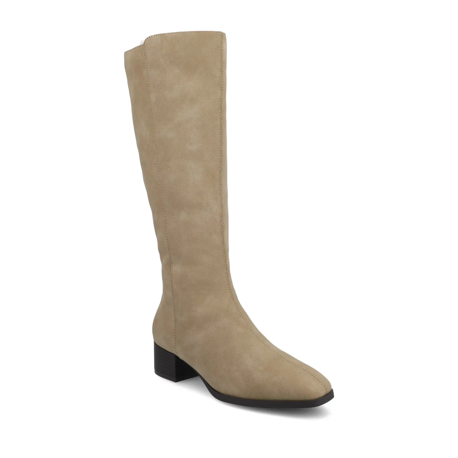 DEVRI KNEE HIGH BOOTS IN FAUX LEATHER daily wear