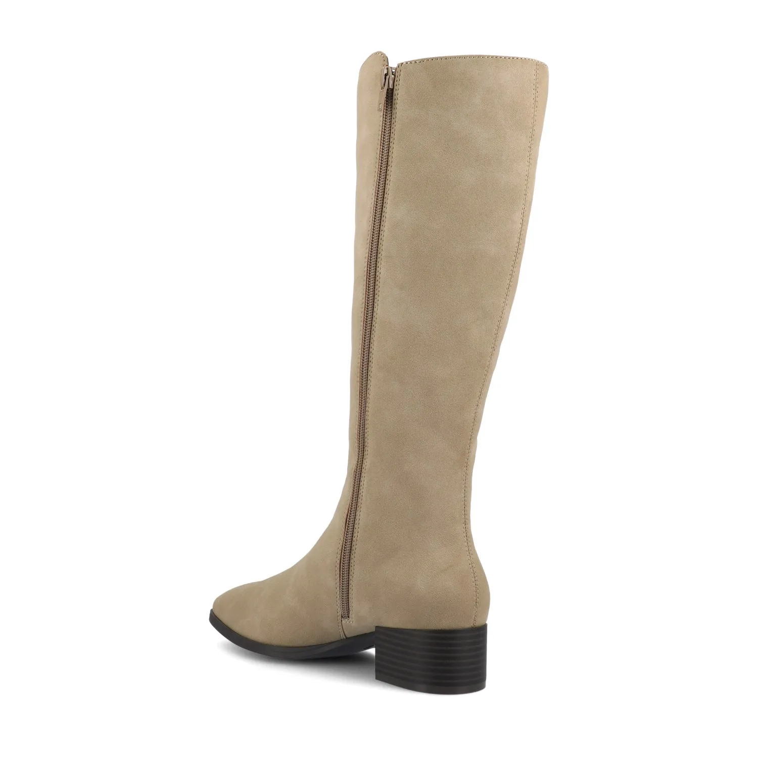 DEVRI KNEE HIGH BOOTS IN FAUX LEATHER daily wear