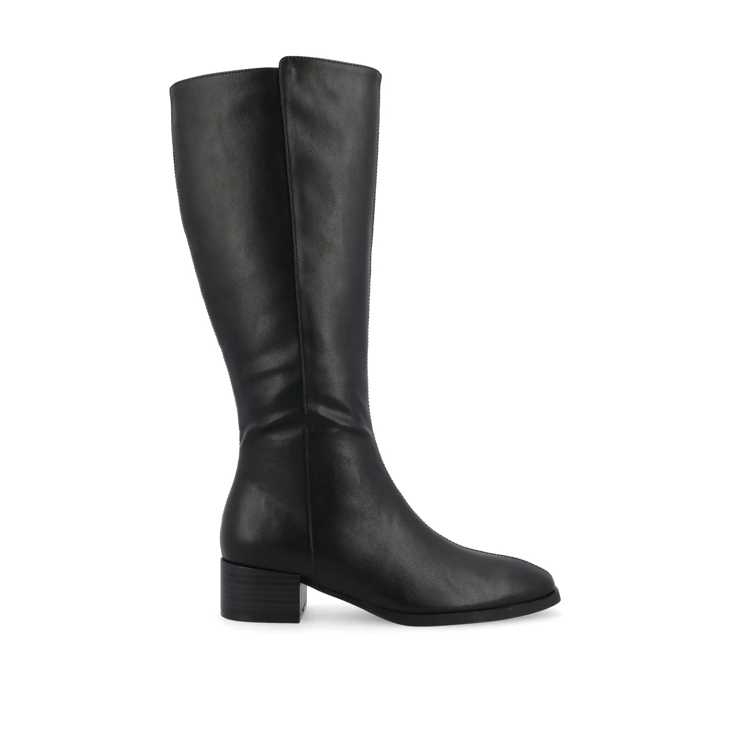 DEVRI KNEE HIGH BOOTS IN FAUX LEATHER daily wear