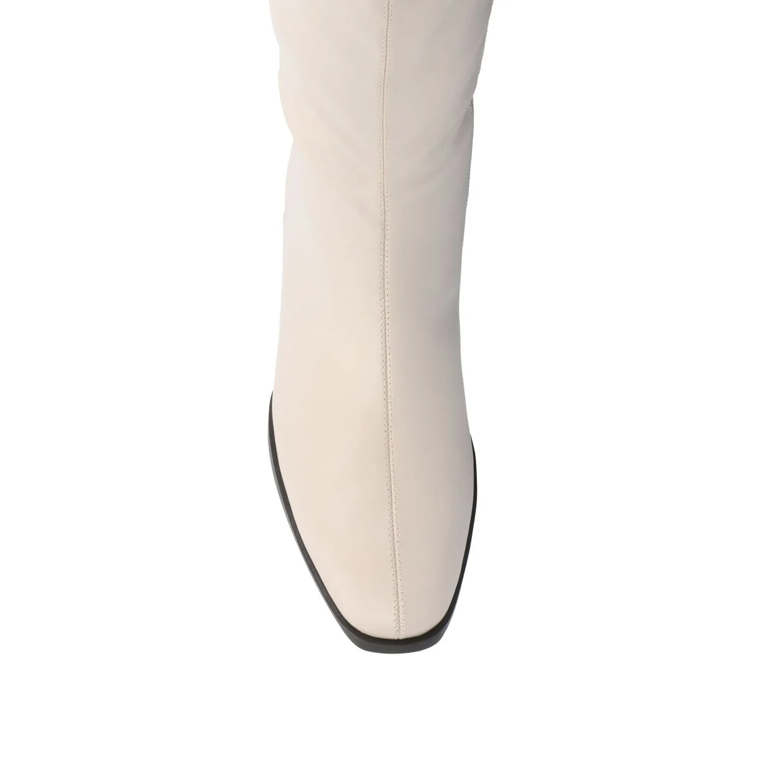 DEVRI KNEE HIGH BOOTS IN FAUX LEATHER daily wear