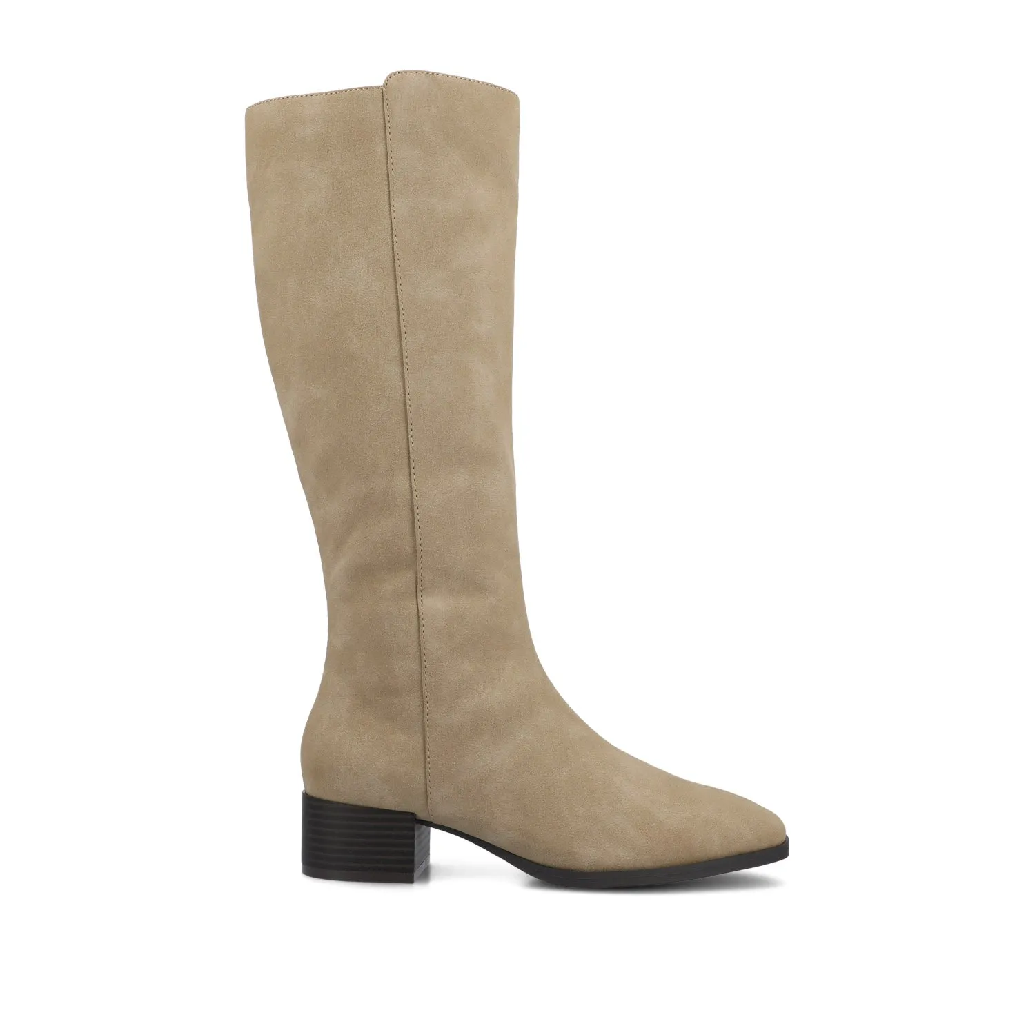 DEVRI KNEE HIGH BOOTS IN FAUX LEATHER daily wear