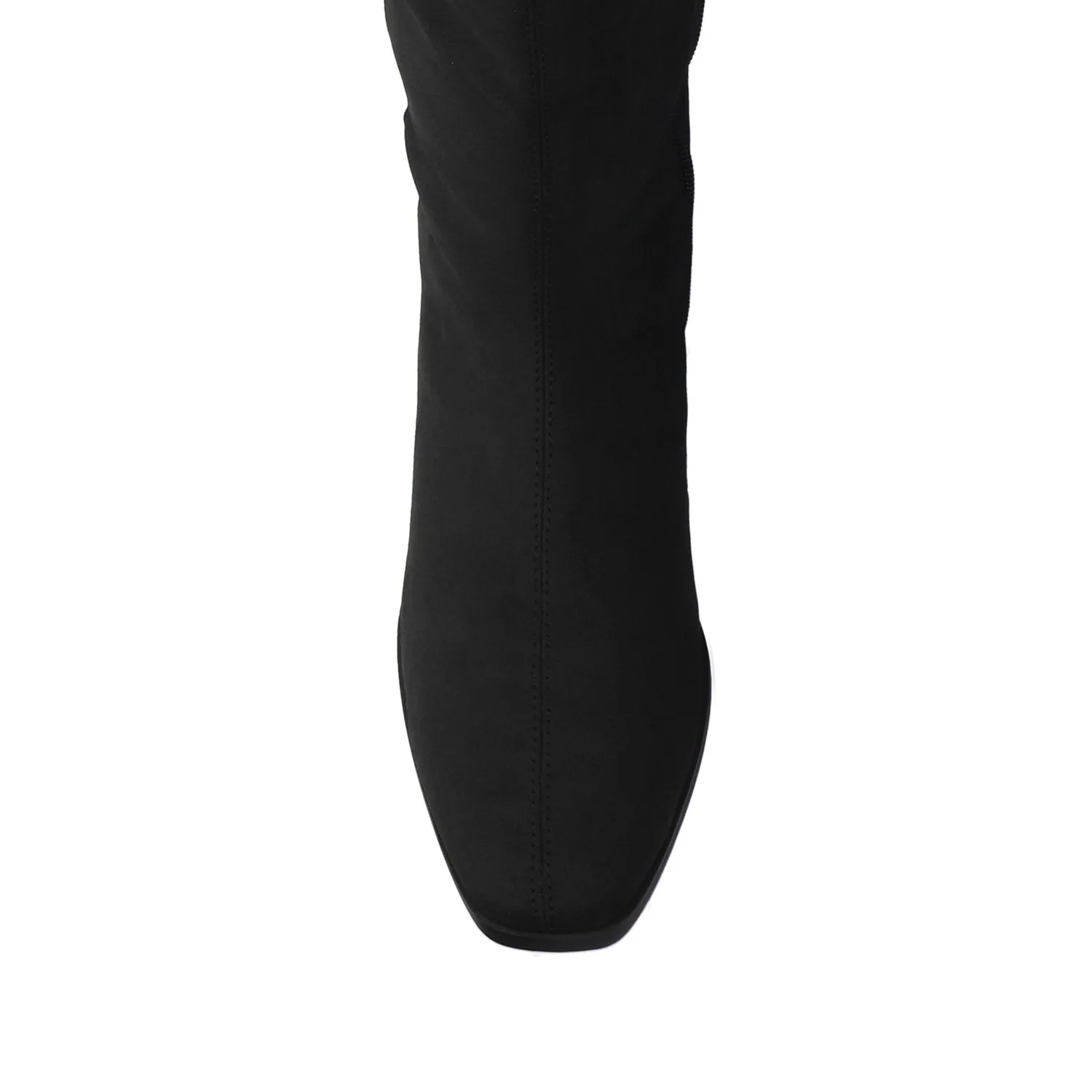 DEVRI KNEE HIGH BOOTS IN FAUX LEATHER daily wear