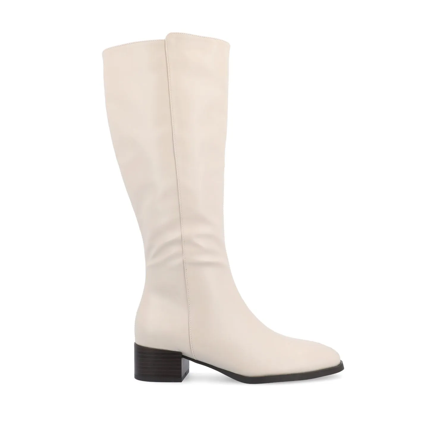DEVRI KNEE HIGH BOOTS IN FAUX LEATHER daily wear