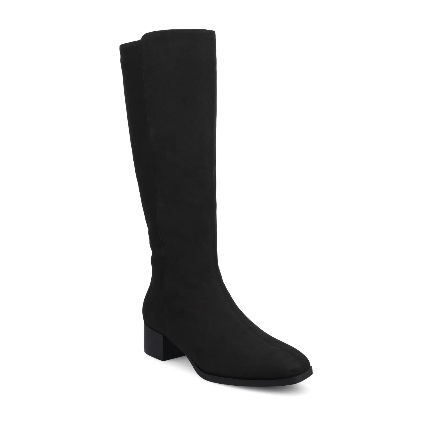 DEVRI KNEE HIGH BOOTS IN FAUX LEATHER daily wear