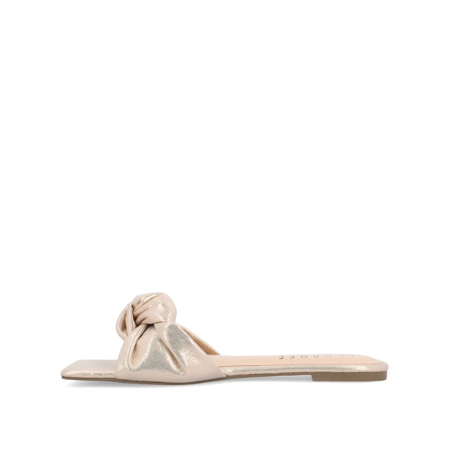 DIANAH SLIDE SANDALS IN FAUX LEATHER tote vibe
