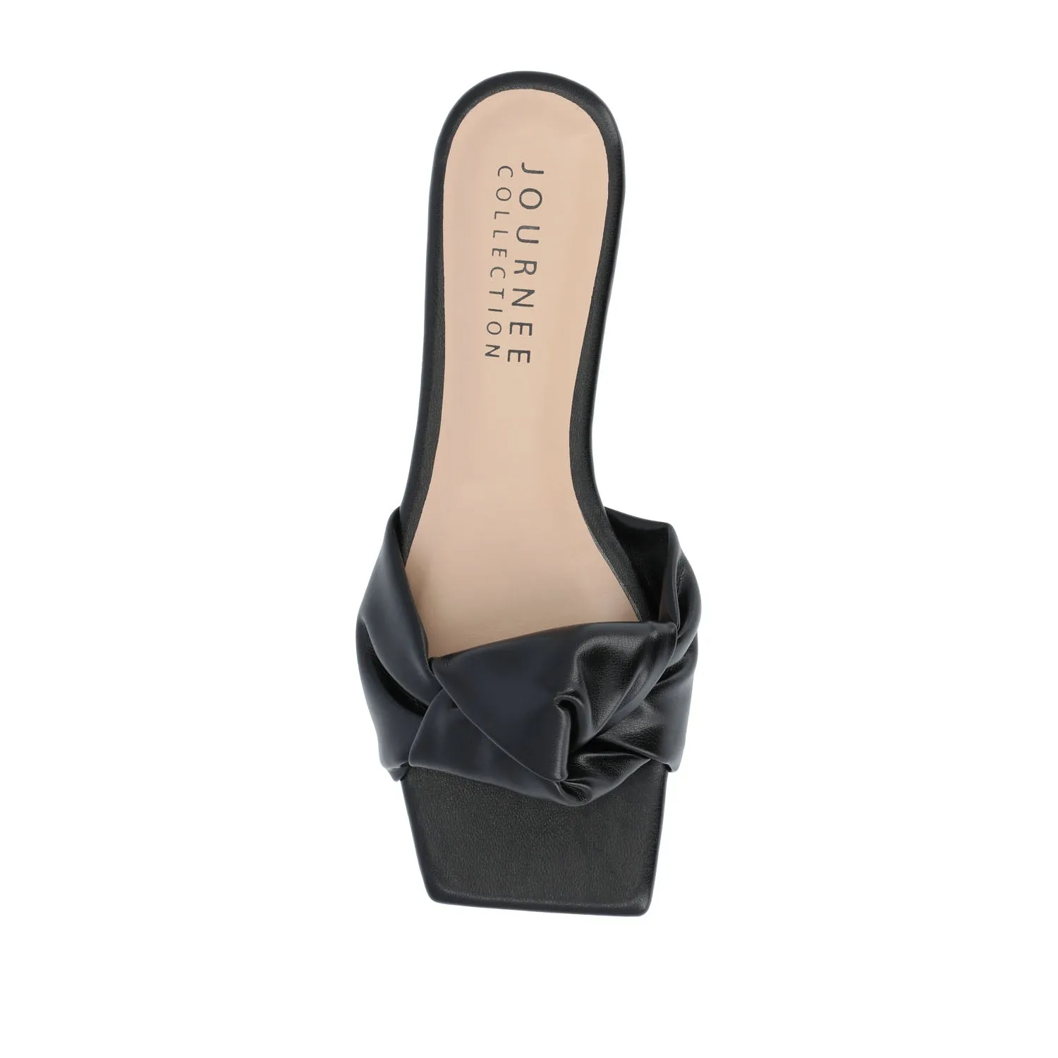 DIANAH SLIDE SANDALS IN FAUX LEATHER tote vibe