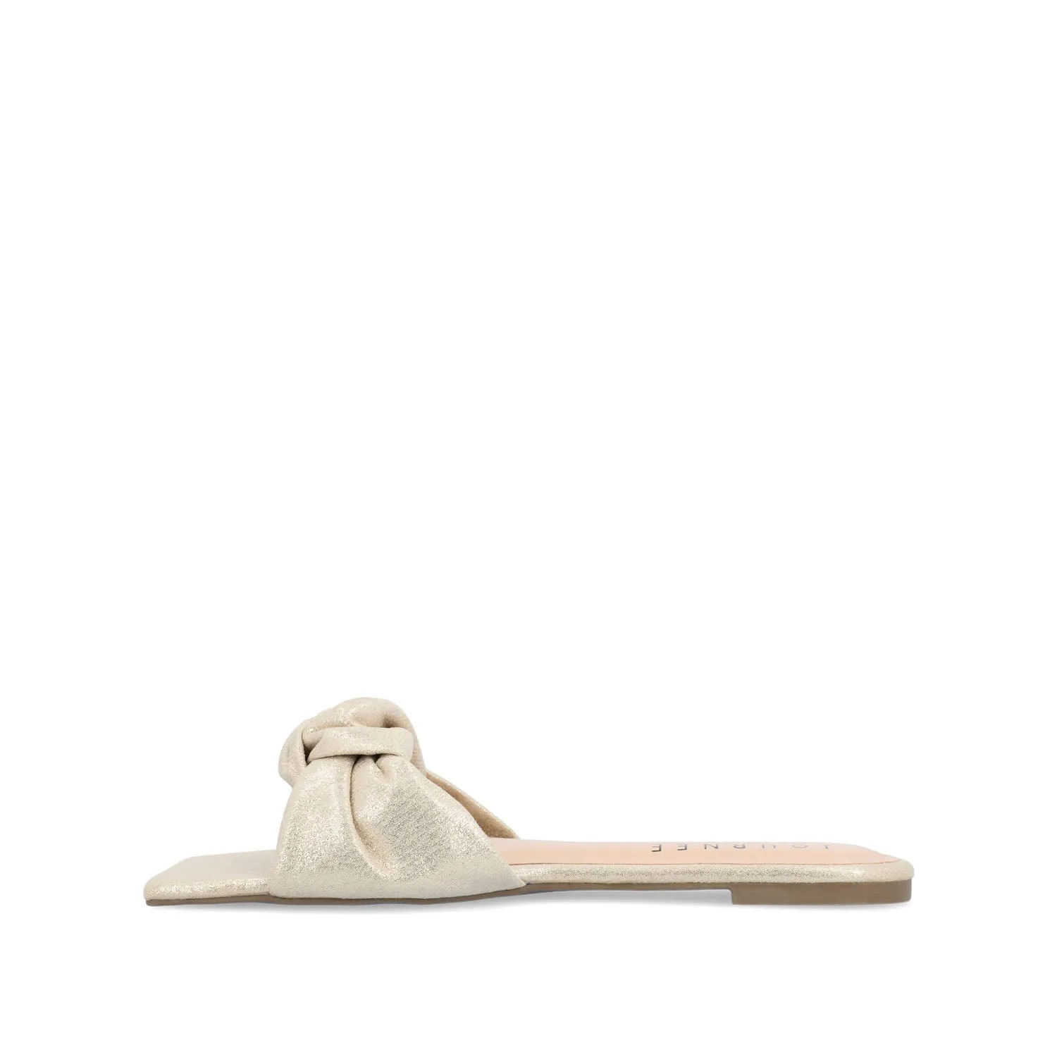 DIANAH SLIDE SANDALS IN FAUX LEATHER tote vibe