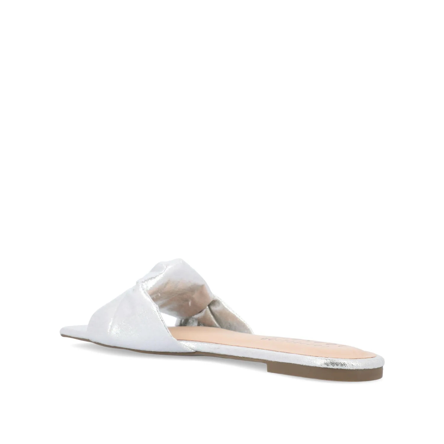 DIANAH SLIDE SANDALS IN FAUX LEATHER tote vibe