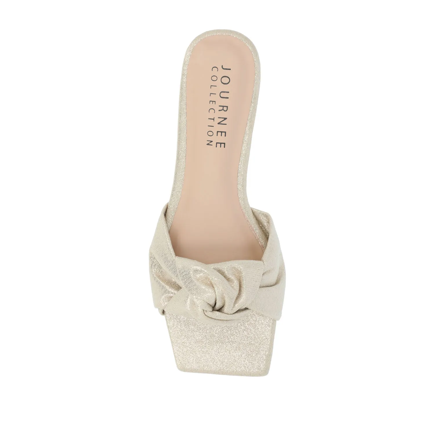 DIANAH SLIDE SANDALS IN FAUX LEATHER tote vibe