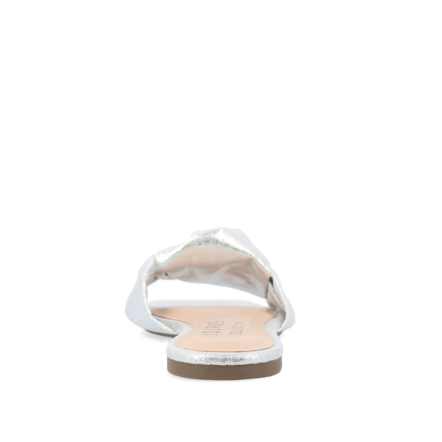 DIANAH SLIDE SANDALS IN FAUX LEATHER tote vibe