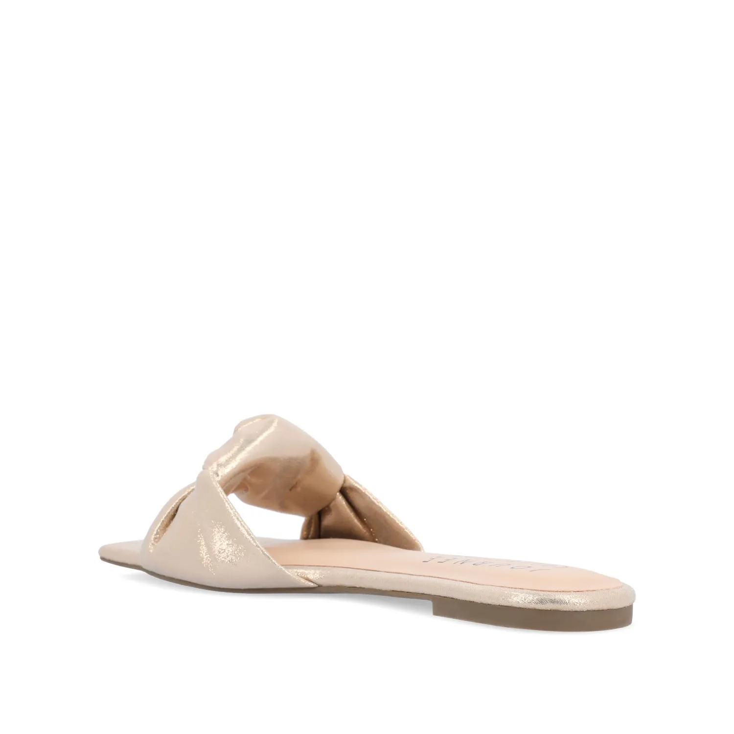 DIANAH SLIDE SANDALS IN FAUX LEATHER tote vibe