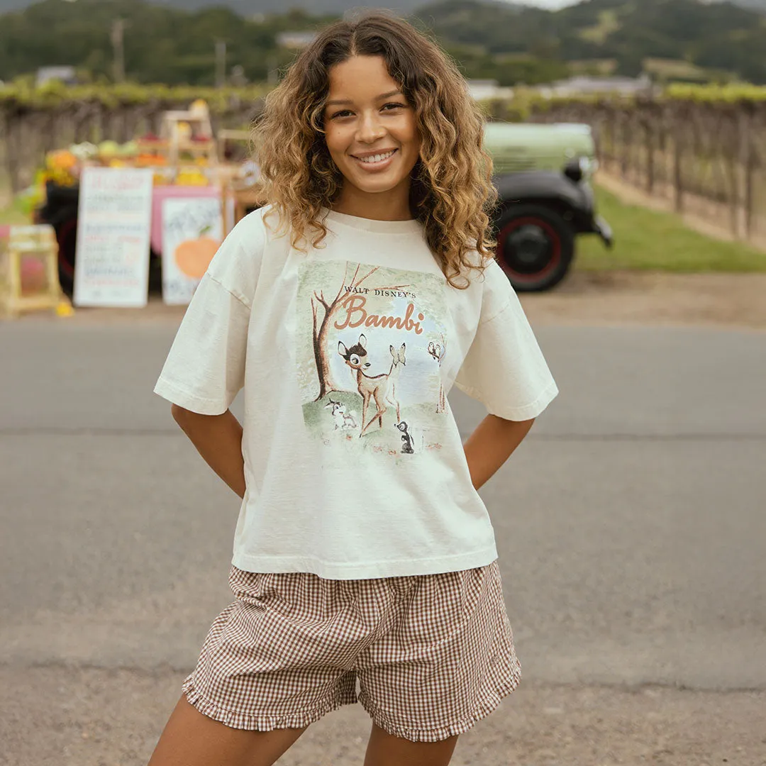 Disney Bambi Oversized Tee, Natural quick dry