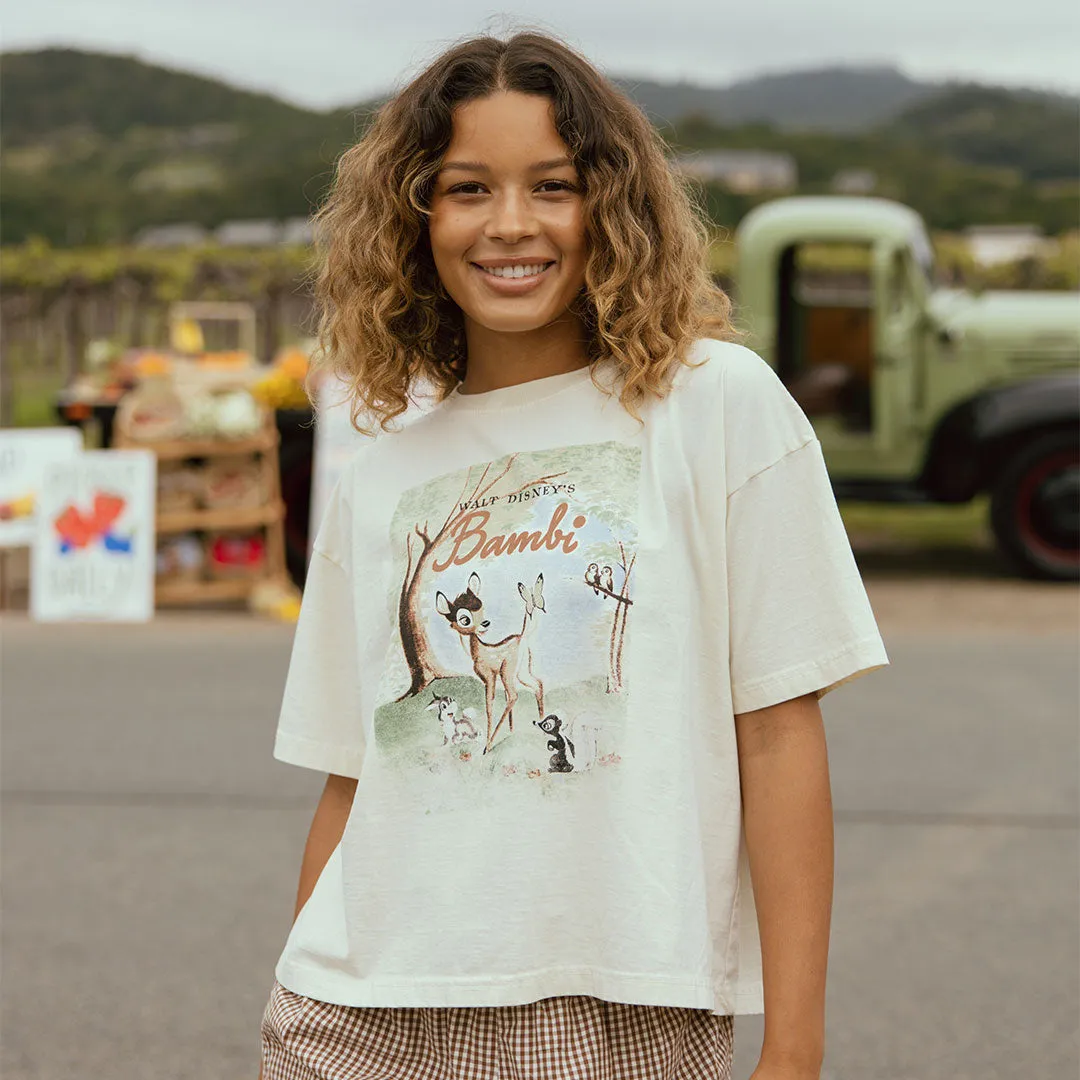 Disney Bambi Oversized Tee, Natural quick dry