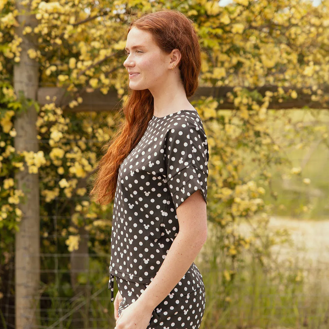 Disney Boss Tee, Mickey Dot minimal clean