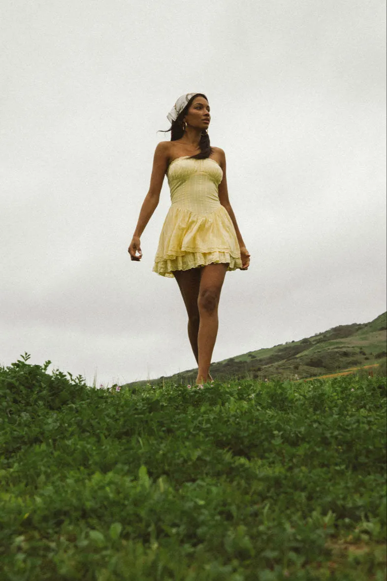 Dixie Bustier Mini Dress weekend mood