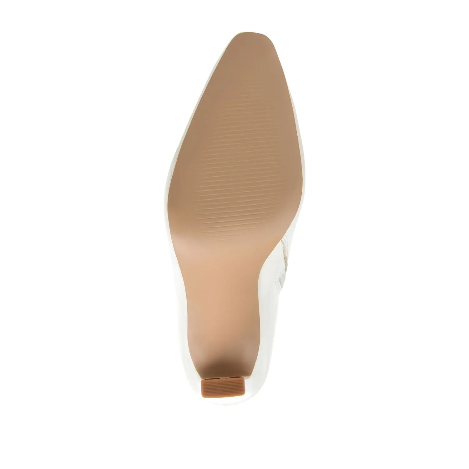 ELANIE ZIP UP BOOTIE IN FAUX CROCO stand long