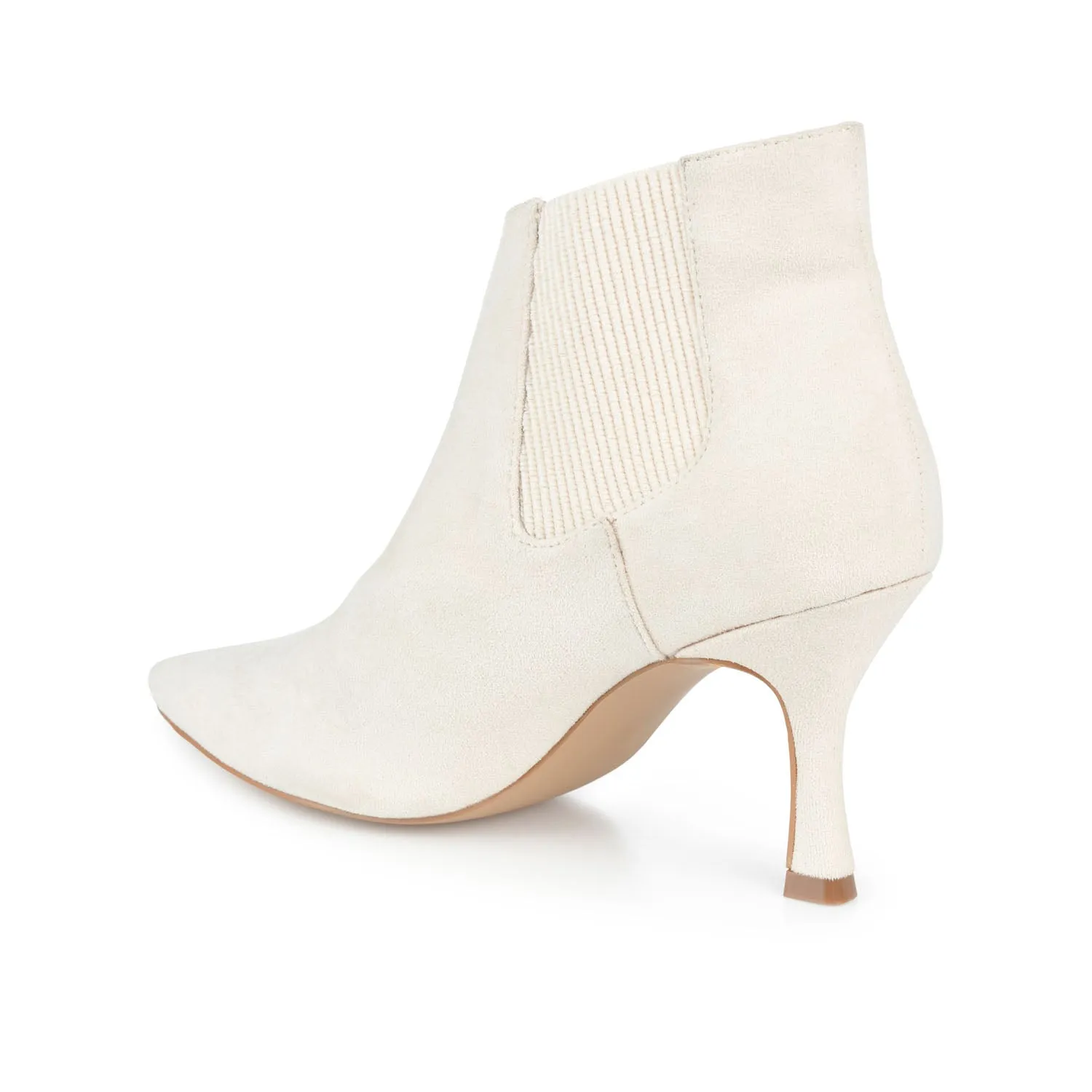 ELITTA CHELSEA BOOTIES IN FAUX SUEDE wind block