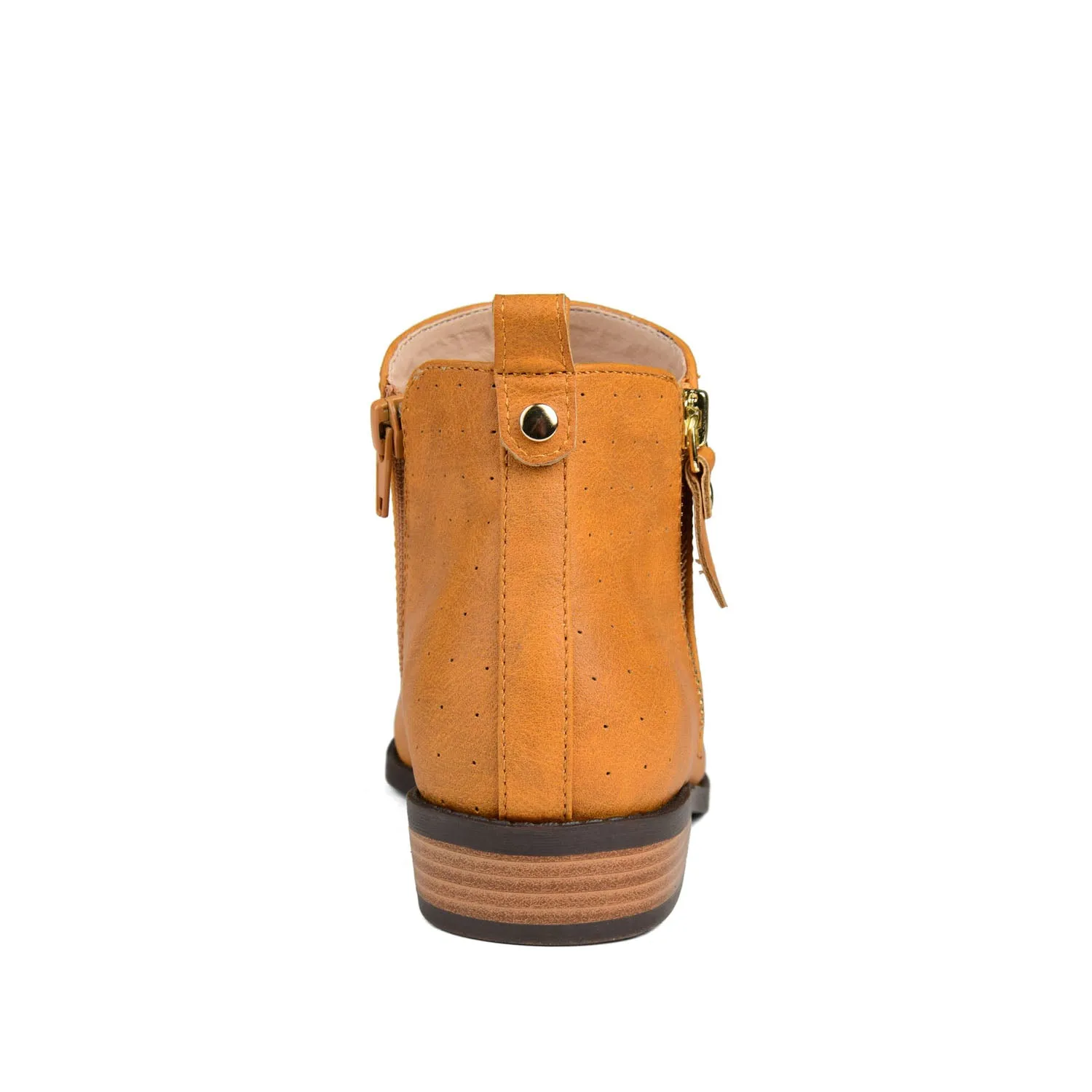 ELLIS ZIP UP BOOTIE IN FAUX LEATHER urban trail