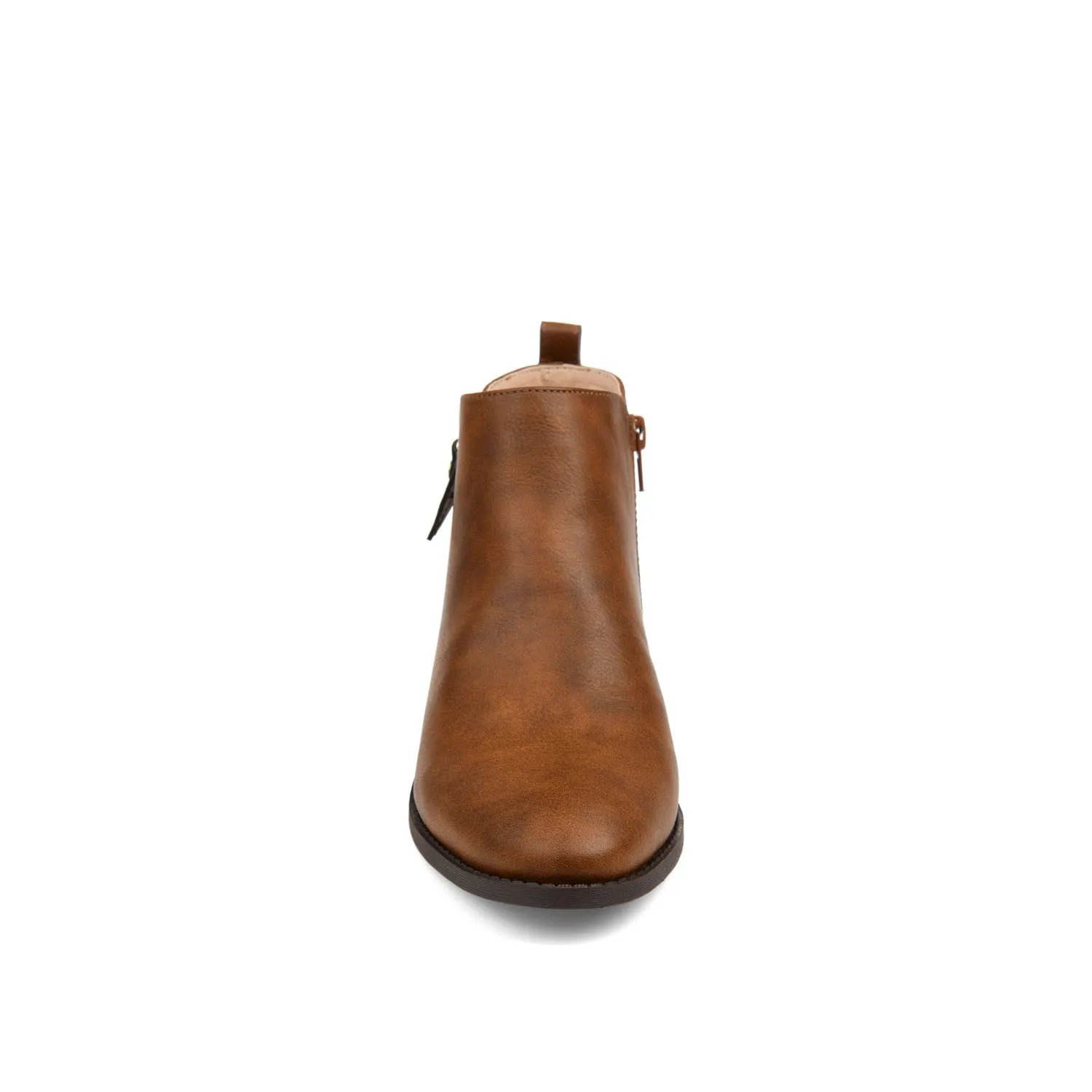 ELLIS ZIP UP BOOTIE IN FAUX LEATHER urban trail