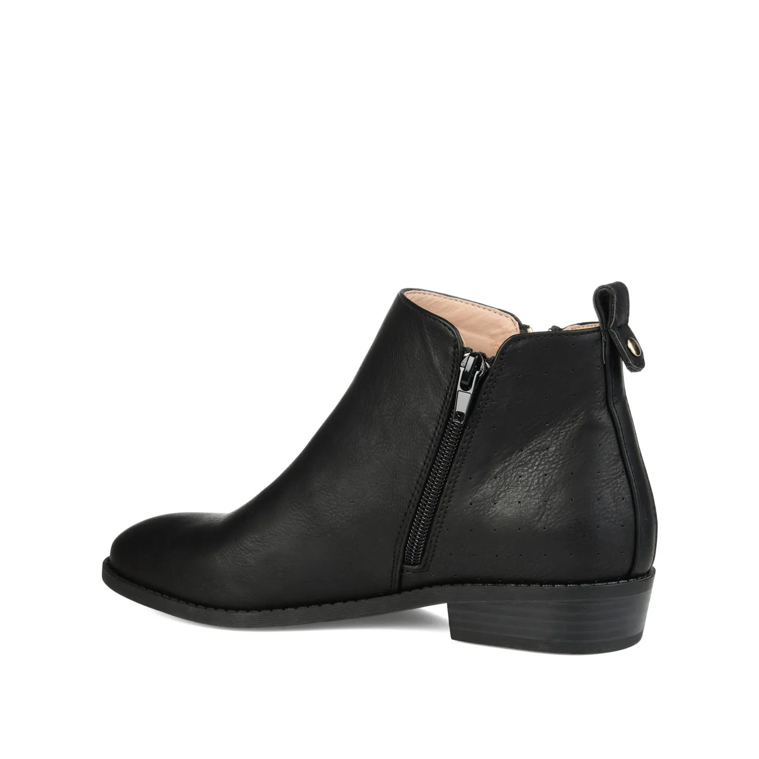 ELLIS ZIP UP BOOTIE IN FAUX LEATHER urban trail