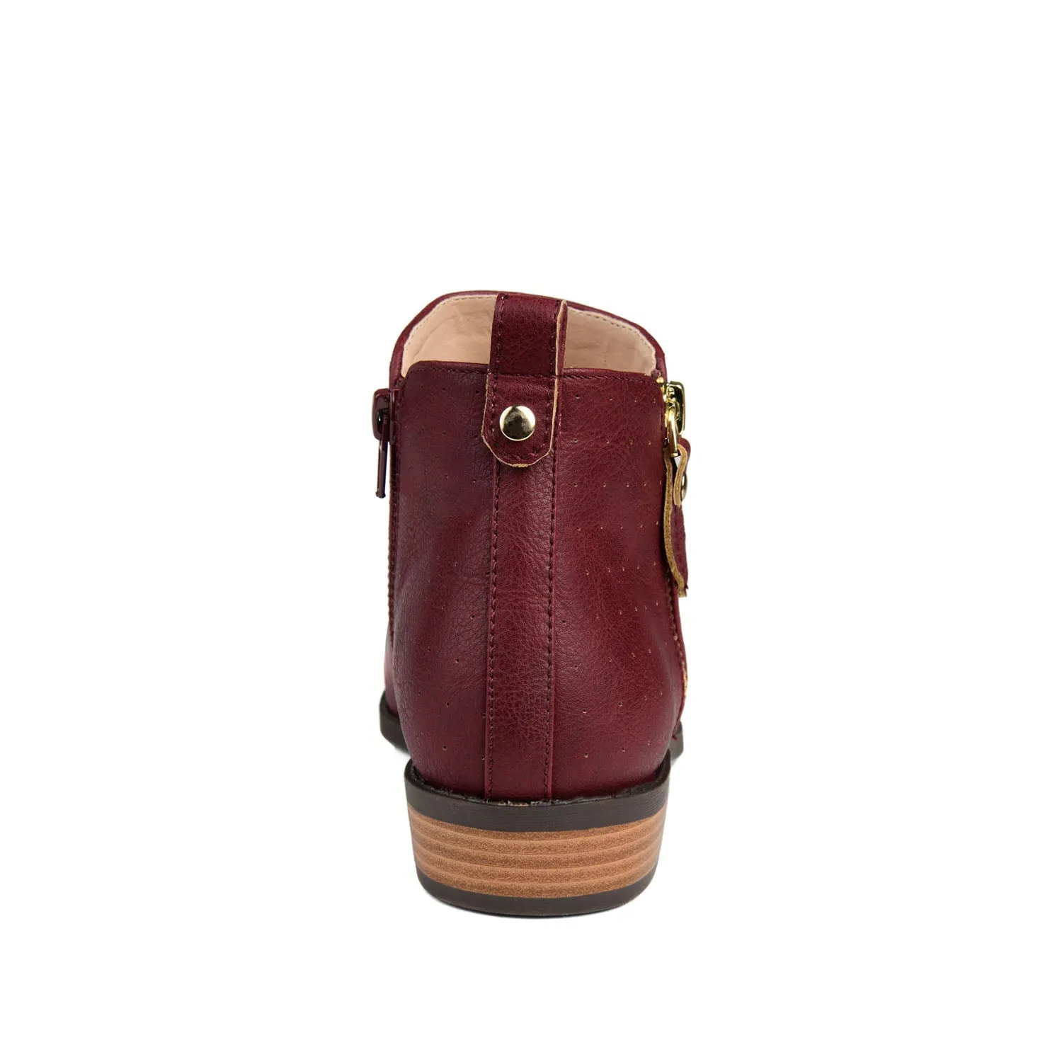 ELLIS ZIP UP BOOTIE IN FAUX LEATHER urban trail
