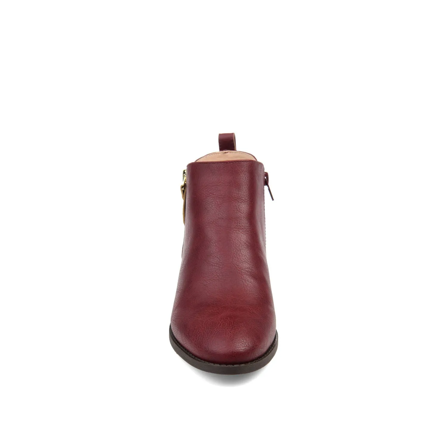 ELLIS ZIP UP BOOTIE IN FAUX LEATHER urban trail