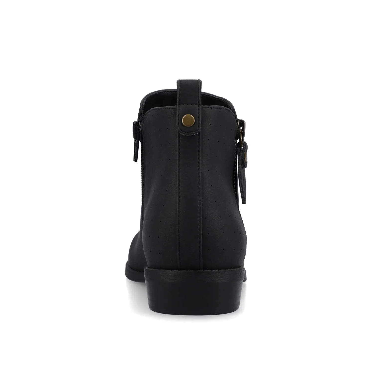 ELLIS ZIP UP BOOTIE IN FAUX LEATHER urban trail