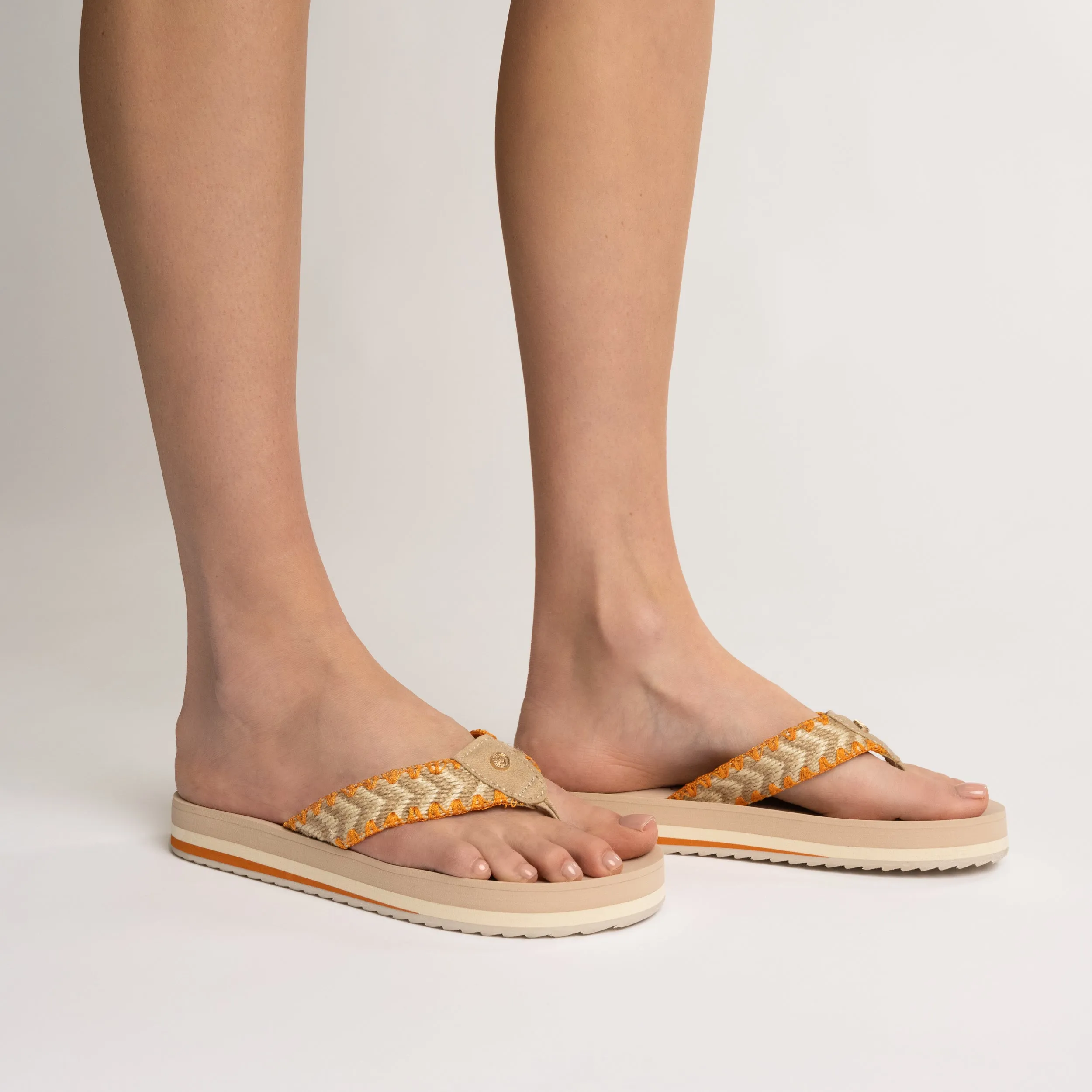 ELODDIE WOVEN STRAP BEACH SANDALS water dry